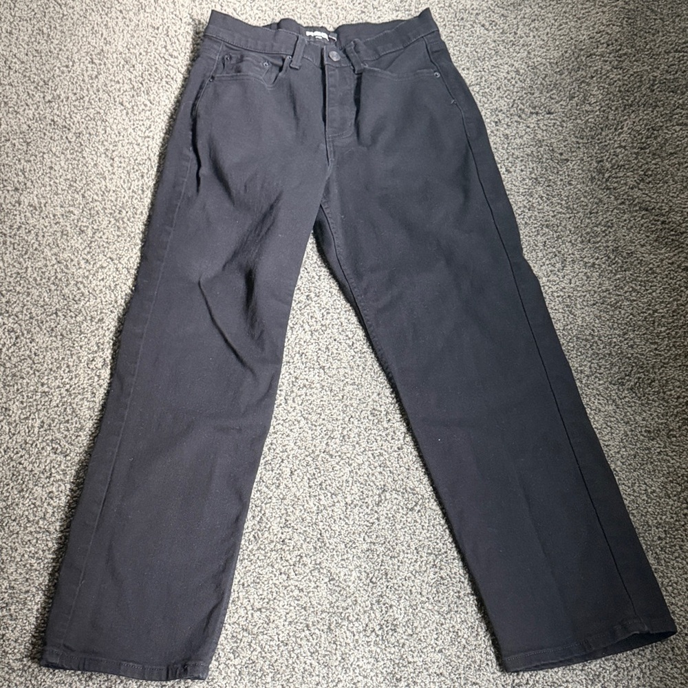 RSQ Men's Black Straight Jeans